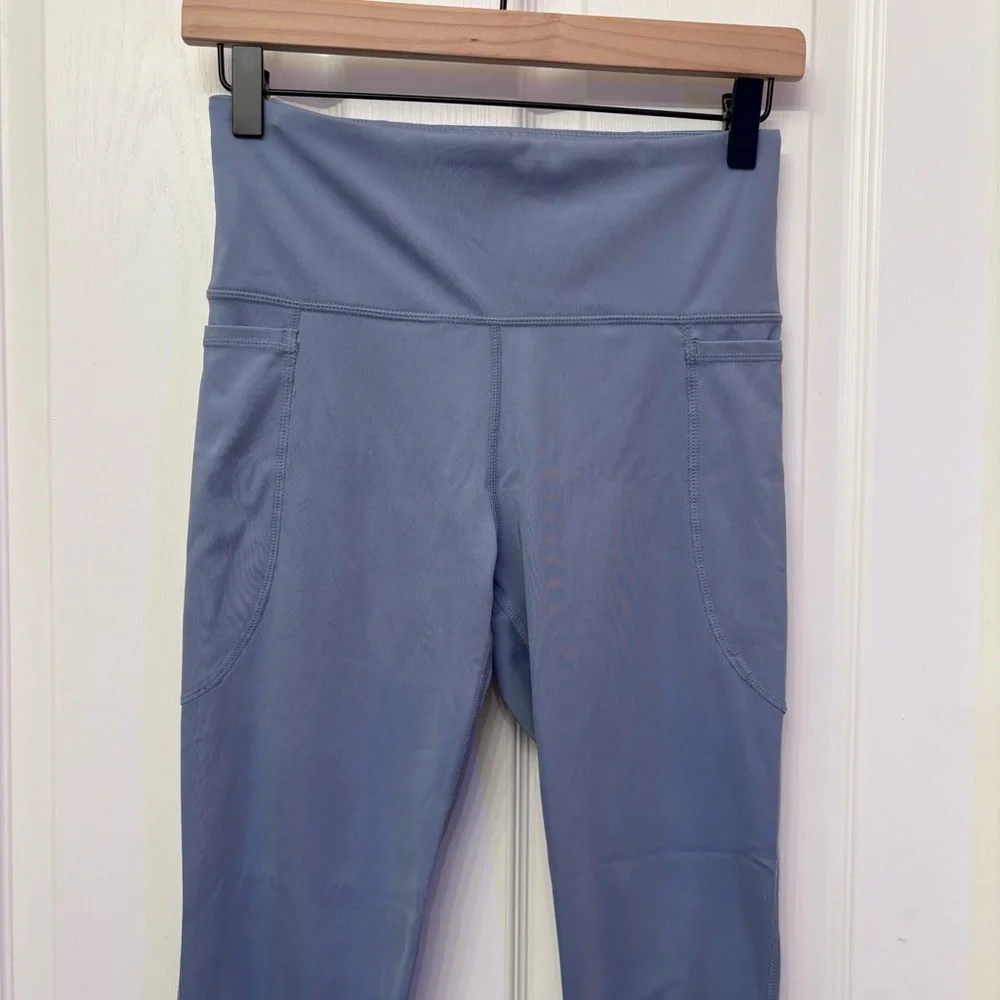 Slate Blue High-Waist Leggings | JOYLAB S